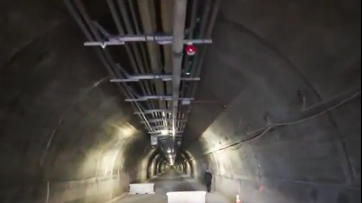 тоннель подземной базы Дульце