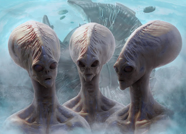 Пять видов инопланетных рас, находящихся с нами в контакте.