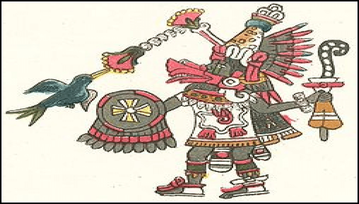 Рептилоподобные боги Майя и Ацтексков
