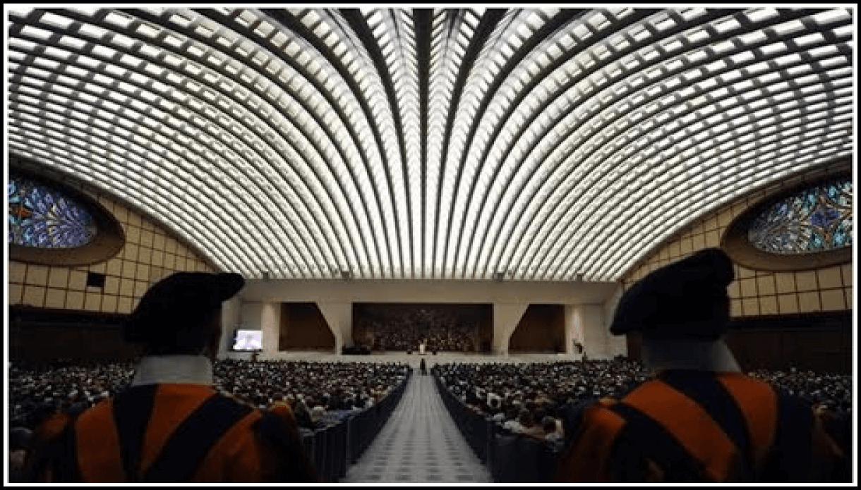зал аудиенции Папы Римского