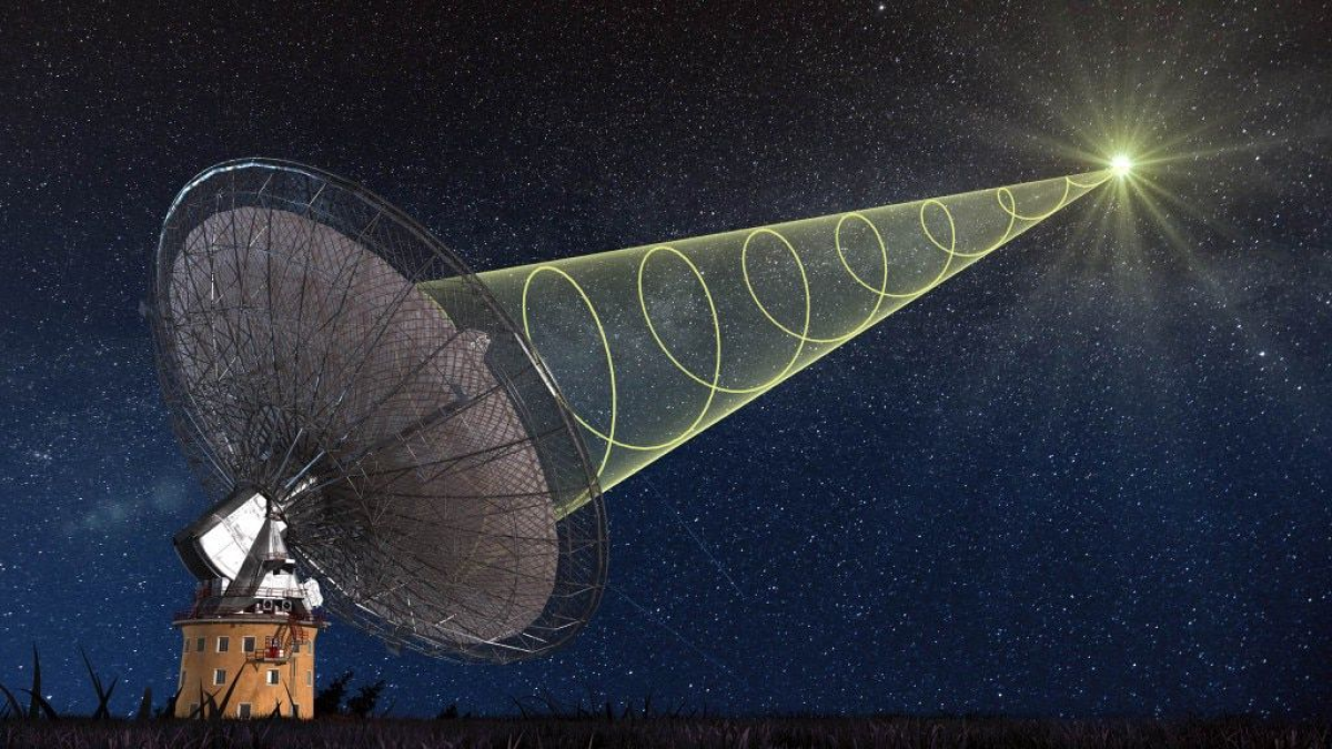 Таинственный объект из космоса посылает радиосигналы 