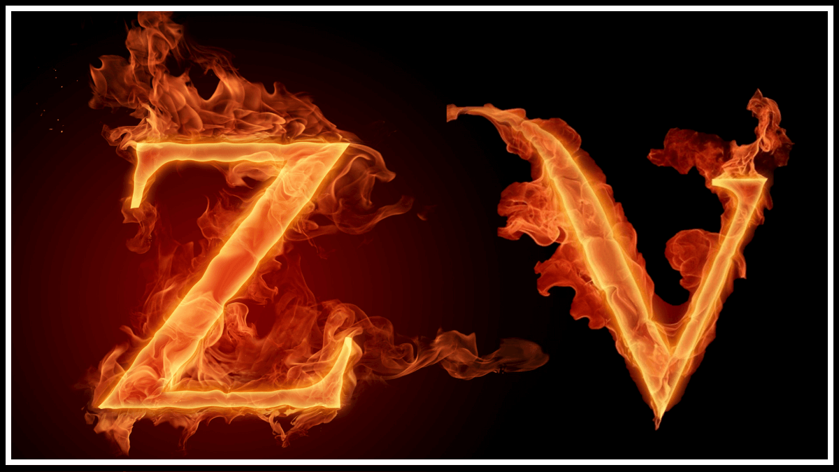 Знак Z и V в масонстве и сатанизме