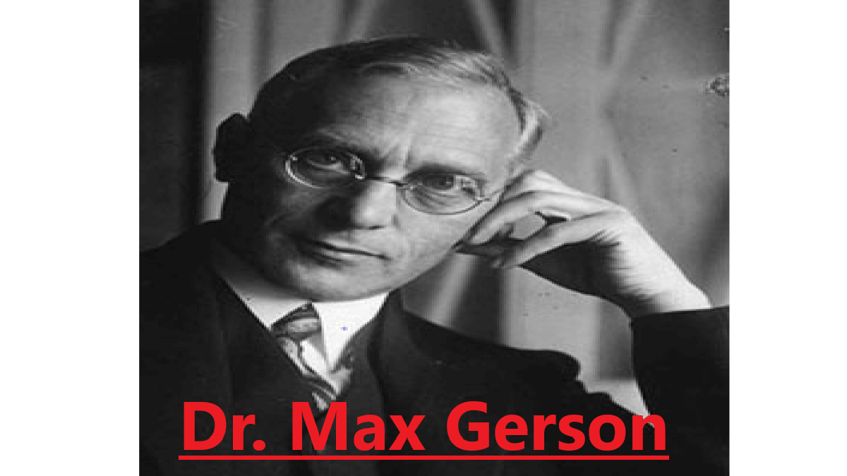 доктор Макс Герсон, диетолог вылечивающий людей от рака